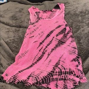 LF Tie Dye Crochet Tank